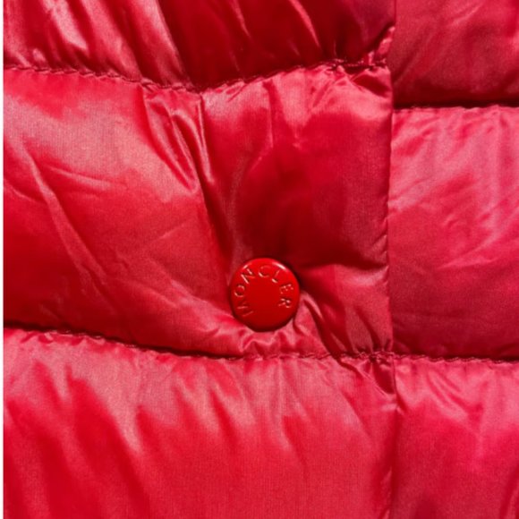 Hot Pink Moncler Lisette Down Coat Size 0 - Picture 7 of 11